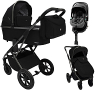 Коляска 3 в 1 Sweet Baby Rocco Air + автокресло Premier Plus Grey Black (Air)