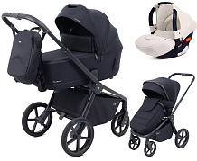 Детская коляска Rant Flex Therm Soft 3 в 1 с автокреслом Cruise Beige Midnight Black