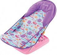 Лежак с подголовником для купания Summer Infant Deluxe Baby Bather киты/розовый