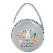 Футляр для двух сосок Suavinex Wonderland с ручкой для подвешивания 308734 BL