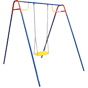 Качели дачные Пионер - ЦК синий/красный