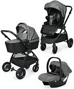 Детская коляска 3 в 1 Tomix Walker Grey