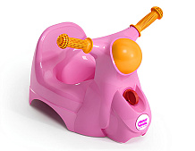 Детский горшок Ok Baby Scooter розовый-66