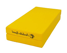 Детский мат Perfetto Sport № 3 (100х100х10 см) складной желтый