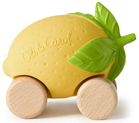 Игрушка-прорезыватель на деревянных колёсах Oli&Carol Машинка Lou the Lemon