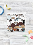 Двусторонний плед Mjolk Dinoworld 120х85 см