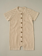 Песочник Little Star вязаный 0831 (ЧЗ-мз) теплый бежевый 56