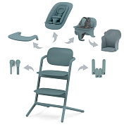 Стульчик для кормления Cybex Lemo 4 в 1 с мягким вкладышем Stone Blue