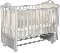 Детская кроватка Кедр Дарина 1 (маятник универсальный,колесо) лунная ночь