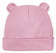 Чепчик (шапочка) AmaroBaby Fashion bear розовый 38