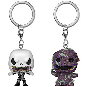 Набор брелоков Funko Pocket POP! Disney TNBC Jack Skellington & Oogie Boogie 2PK 82402