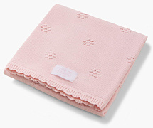 Плед детский Happy baby 100х100 87570 розовый / pink