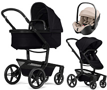 Детская коляска 3 в 1 Joolz Day 5 и автокресло Britax Roemer Baby-Safe Pro Style Teak Space Black