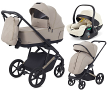 Детская коляска Rant Garda 3 в 1 с автокреслом Perla Beige Cacao