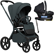 Прогулочная коляска Sweet Baby SBL Orso + автокресло Elegante Plus с базой i-Size ISOFIX DK780 Emerald