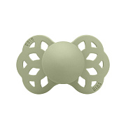 Пустышка силиконовая Bibs Infinity Symmetrical, 0+ 441250 Sage