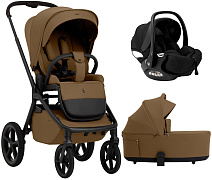 Коляска 3 в 1 Sweet Baby SBL Orso + автокресло Premier Black Brown