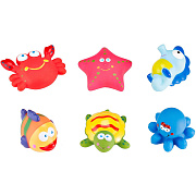 Набор игрушек для ванной Roxy-Kids Морские жители