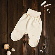 Ползунки Vikalex Экрю на широкой резинке 50