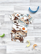 Боди Mjolk Динозавры 62