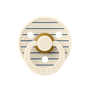 Пустышка латексная Bibs Studio Colour - Pin, 0+ 10015280 Ivory Steel Blue