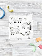 Двусторонний плед Mjolk Овечки 120х85 см