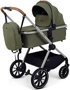 Детская коляска Rant Moss Prime 3 в 1 с автокреслом Carry Pro Black Green
