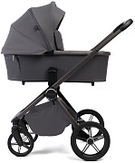 Детская коляска Peppy Monaco Plus 2 в 1 Antrazit (графитовый), рама серая