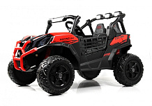 Детский электромобиль RiverToys K777KK LUX 4WD RED/красный