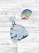 Шапочка Mjolk Акулы 36