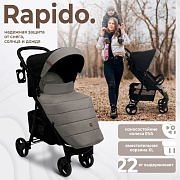 Прогулочная коляска Sweet Baby Rapido Dark Grey