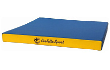 Детский мат Perfetto Sport № 2 (100х100х10 см) сине/жёлтый