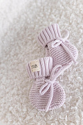 Пинетки Mimibaby (хлопок) лавандовый