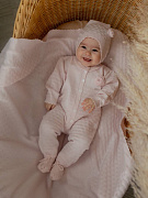 Комплект НаследникЪ Выжанова Очарование комбинезон и шапка НВ-МТ-003 ЧЗ розовый 62