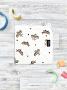 Двусторонний плед Mjolk Самолёты 120х85 см