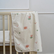 Пеленка Lappetti Лилии непромокаемая ПН01 ПН01/2 розовый