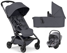 Коляска 2 в 1 Joolz Aer 2 и автокресло Baby-Safe Core Frost Grey Stone grey