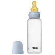 Бутылочка для кормления Bibs с латексной соской, средний поток, 270 мл 5017231 Baby Blue