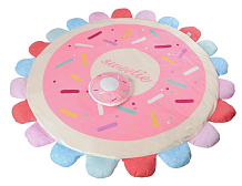 Игровой коврик Farfello складной Z2 пончик, розовый