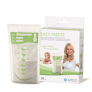 Пакеты Ardo Easy Freeze для замораживания грудного молока