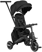 Велосипед трехколесный Pituso Leve Pro складной, с сумкой 2026 Black/Черный (чер рама)