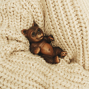 Игрушка Magic Manufactory коллекция Magic Forest Медведь 11 см коричневый