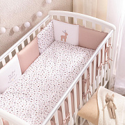 Комплект в кроватку Perina Little Forest 6 предметов Карамель