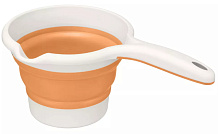 Ковш складной Uviton Zoom 1 с ручкой, 1 л оранжевый