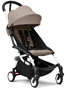 Коляска прогулочная Stokke YOYO3 рама белая White Taupe