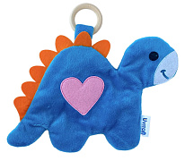 Развивающая игрушка-шуршалка Uviton Динозаврик синий