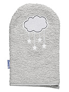 Детская рукавичка для купания Uviton Baby 0026 Clouds серый