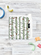 Двусторонний плед Mjolk Birch Trees 120х85 см