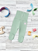 Ползунки Mjolk Пыльный ментоловый на широком поясе 62