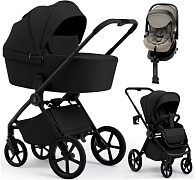 Коляска 4 в 1 Sweet Baby SBL Elegante Pro + автокресло Premier Plus Begie Black